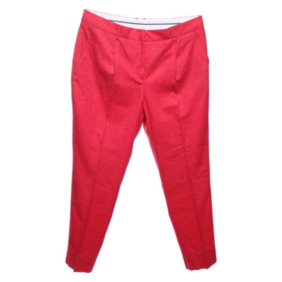 St. Emile Women's Red Trousers - Size 14 US - Picture 1 of 4